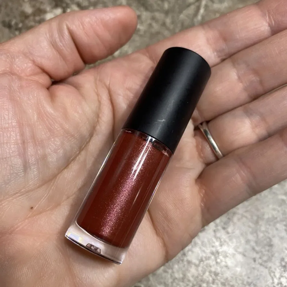 Younique RED SLED Lucrative Lip Gloss New Holiday‎ Travel Size